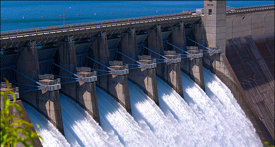 Beaver Lake Dam Flood Gates